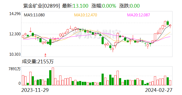 紫金礦業(yè)股價動態(tài)，股價奇緣與家的溫馨時光交織展現(xiàn)